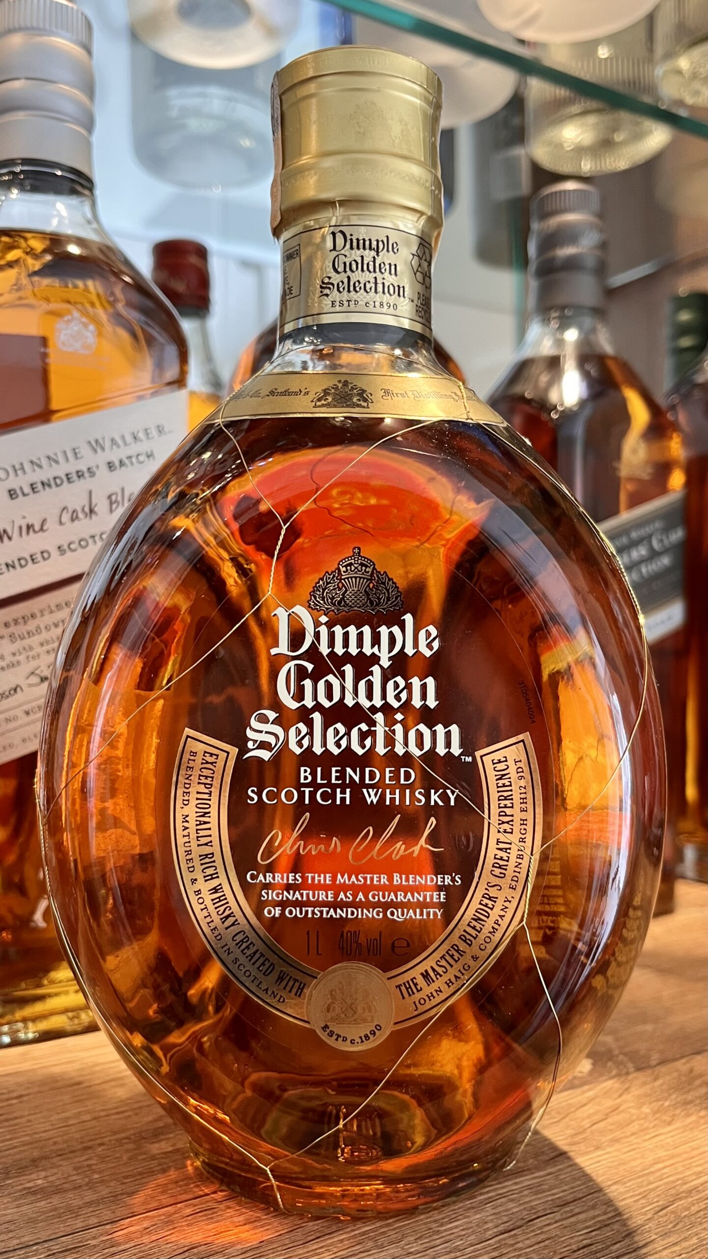 Whisky – 1L Bebidas Golden Empório Selection Dimple Dark